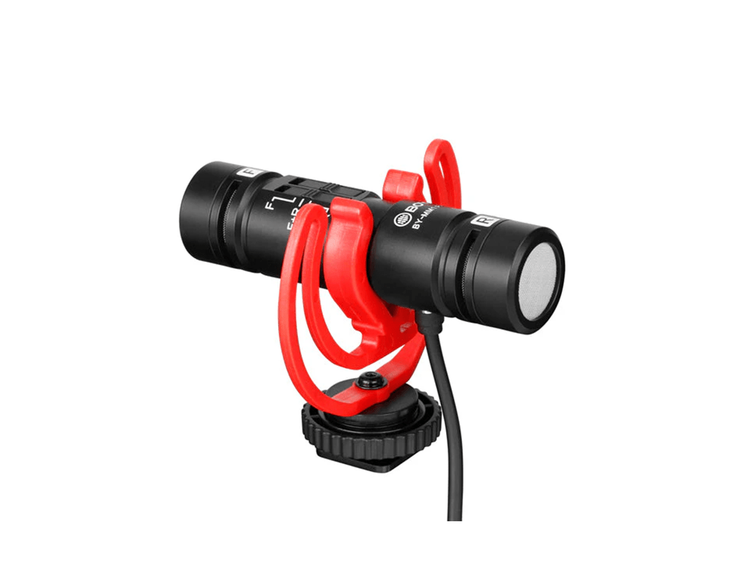 Boya BY-MM1 Pro Dual-Capsule Condenser Microphone in Qatar Boya BY-MM1 Pro Dual-Capsule Condenser Microphone in Qatar